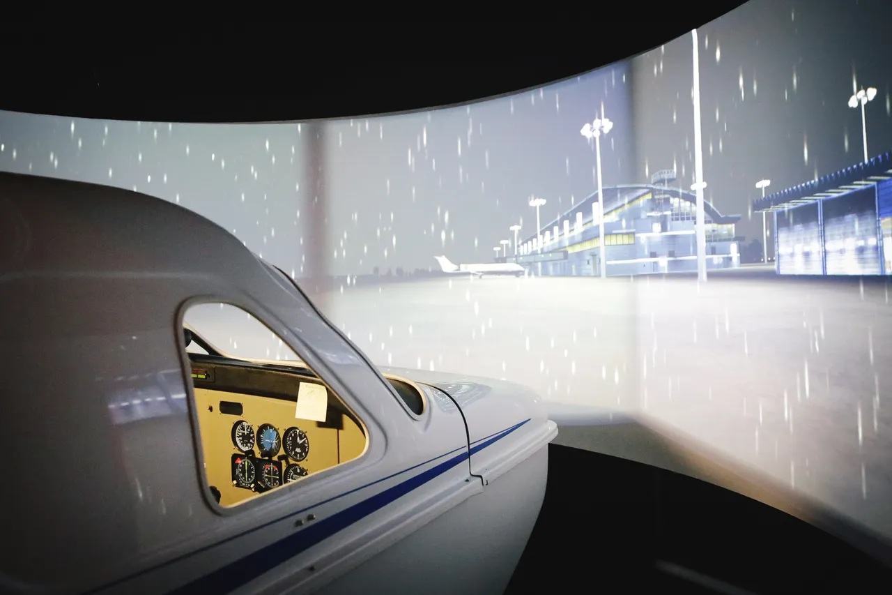 Massey University Brand Library - Flight simulator