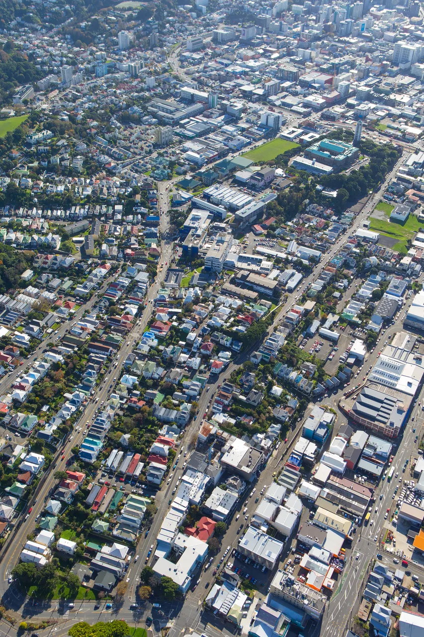 Massey Wellington Campus Aerial