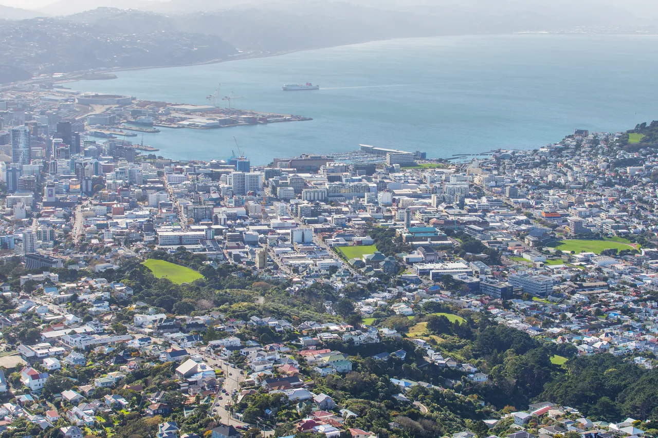 Massey Wellington Campus Aerial