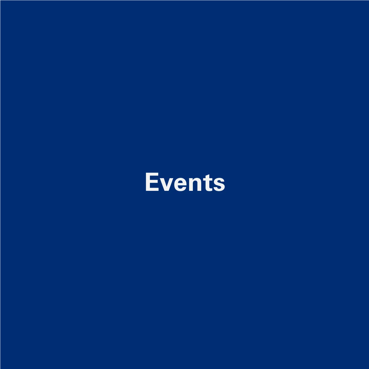 Album cover Events