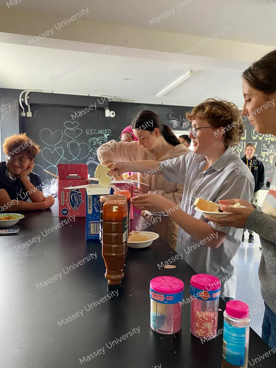 DIY ice-cream sundays