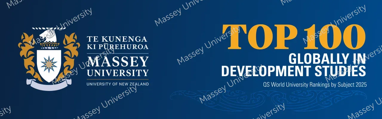 Massey University Ranking EmS _ Development Studies top 100 _ 2025