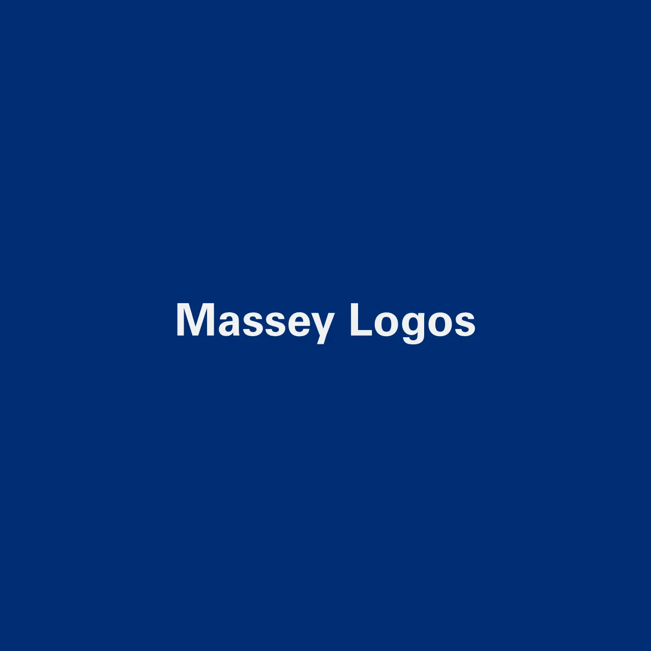 Collection cover Massey Logos