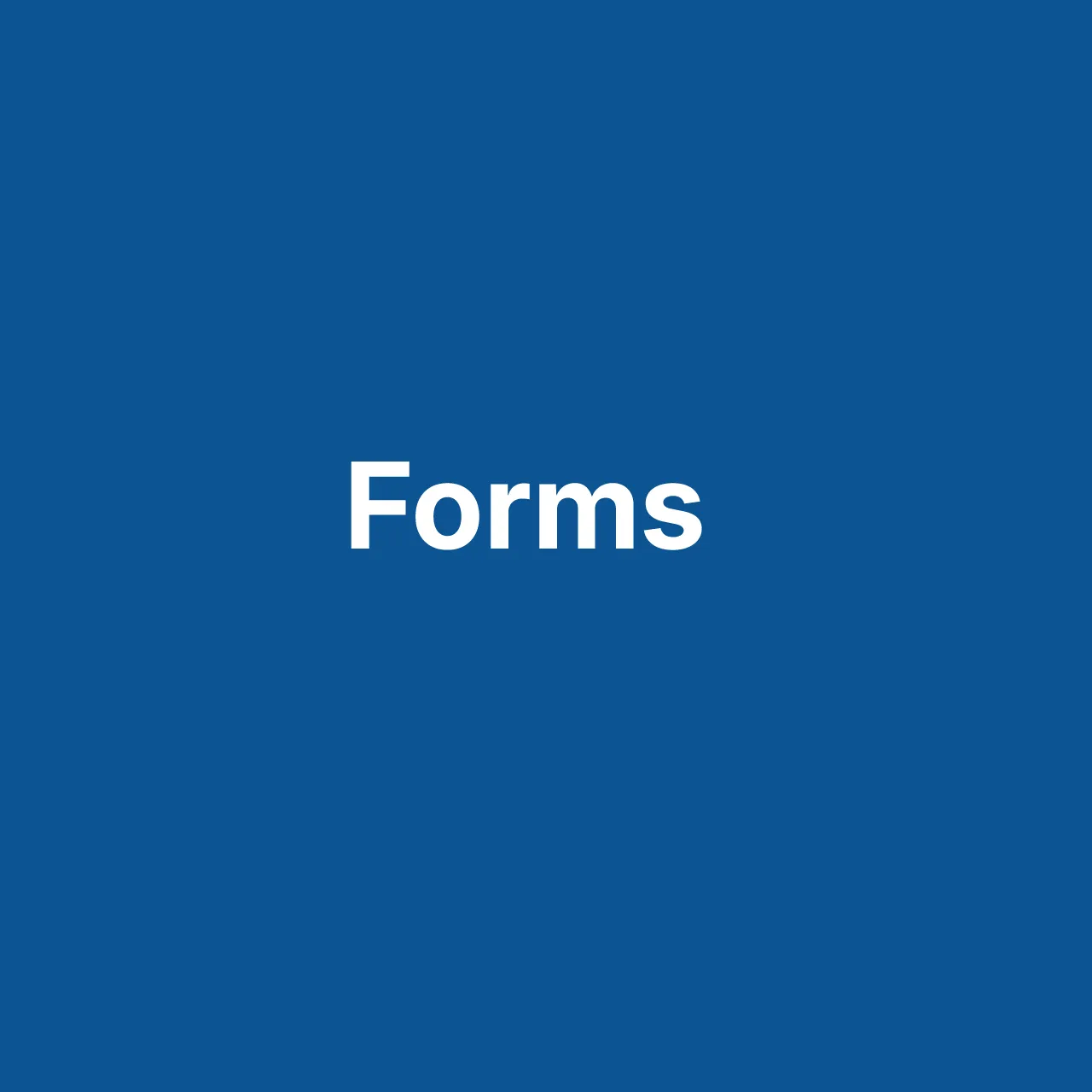 Collection cover Forms