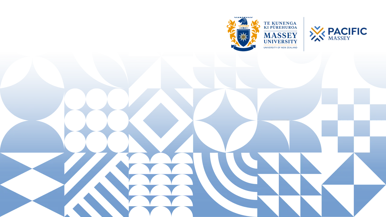 Massey University Brand Library - Pacific Digital Background