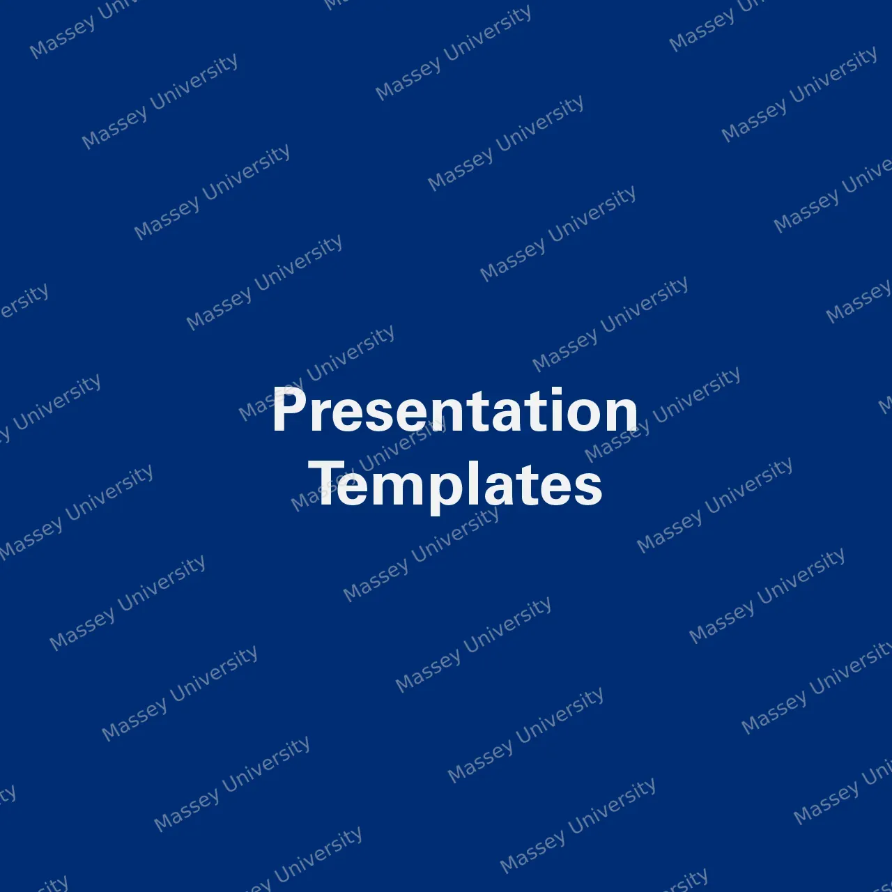 Presentation Templates