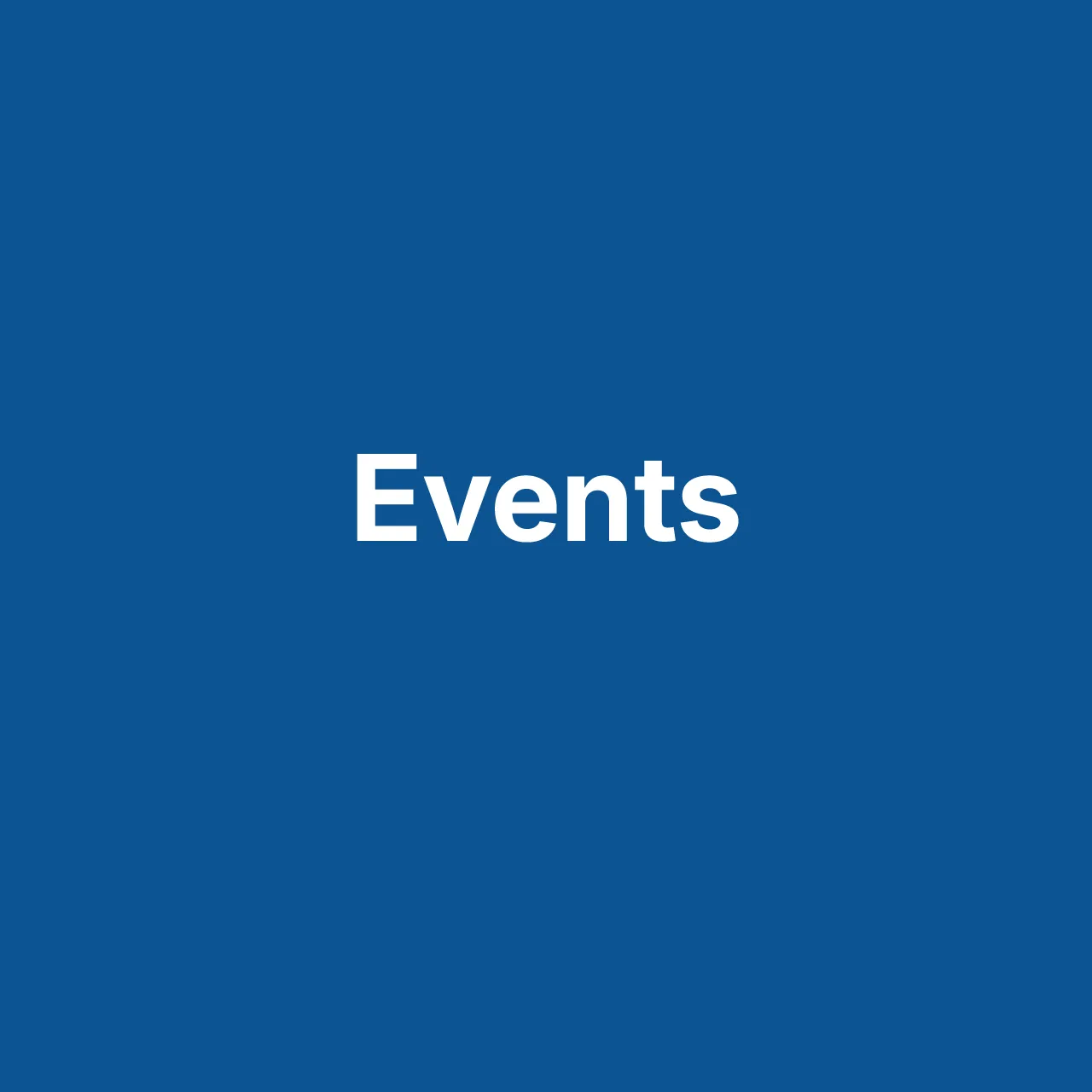 Collection cover Events