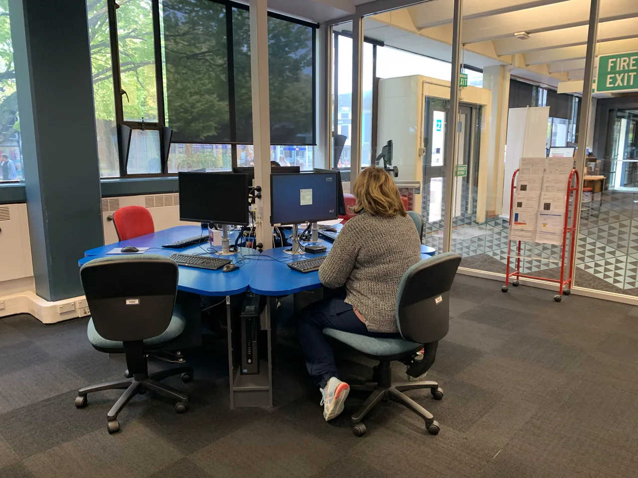 Massey University Brand Library - 370418-library-reception-area