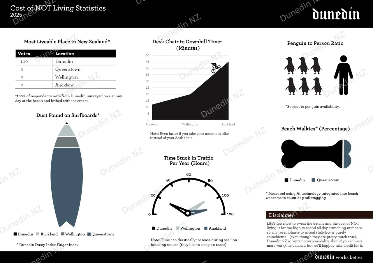 Cost of NOT Living Infograph
