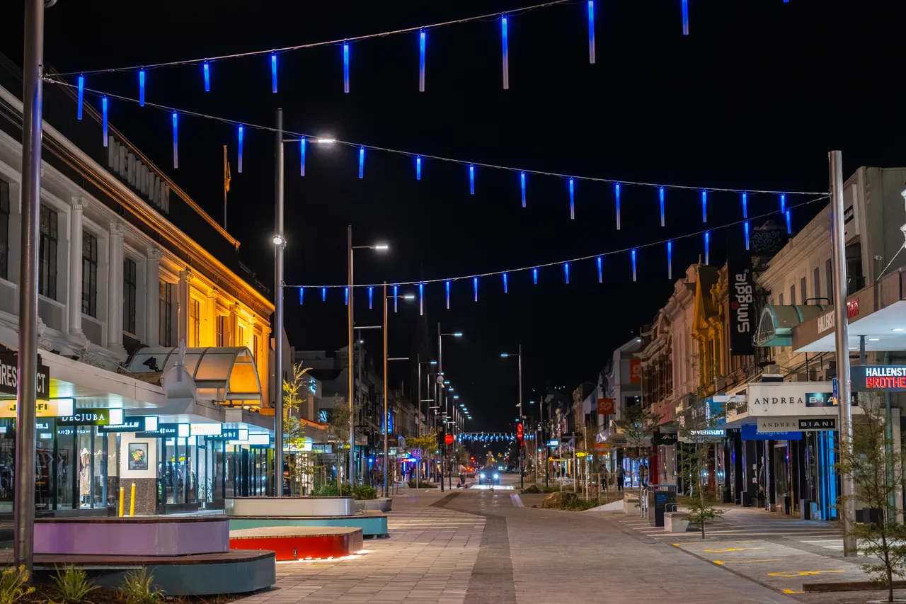 URBAN_GeorgeStreetNight_005_DunedinNZ