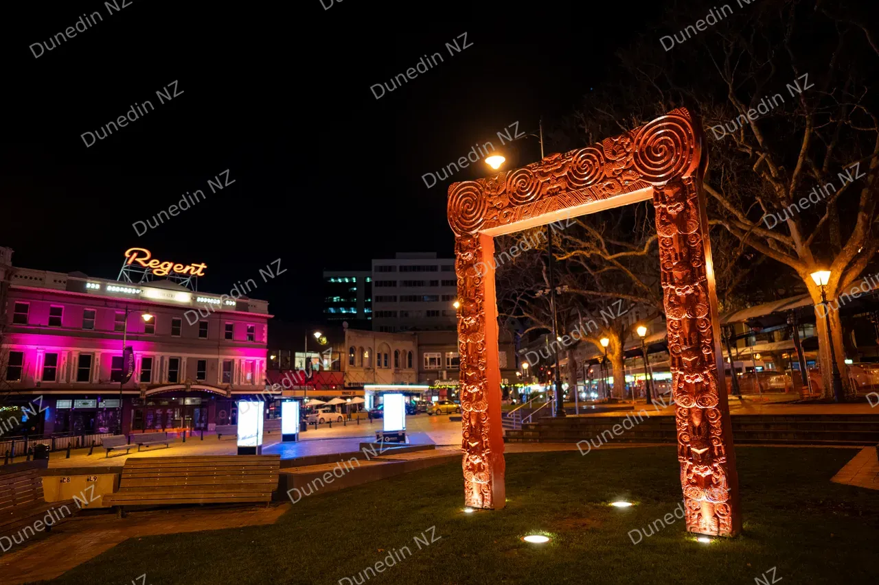 CITY_OctagonWinterNight_001_DunedinNZ