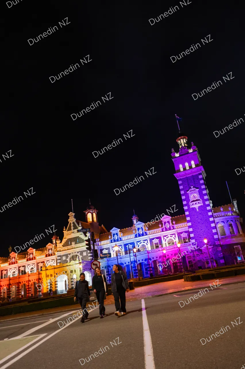 EVENT_RailwayStatoponRainbowLights_005_DunedinNZ
