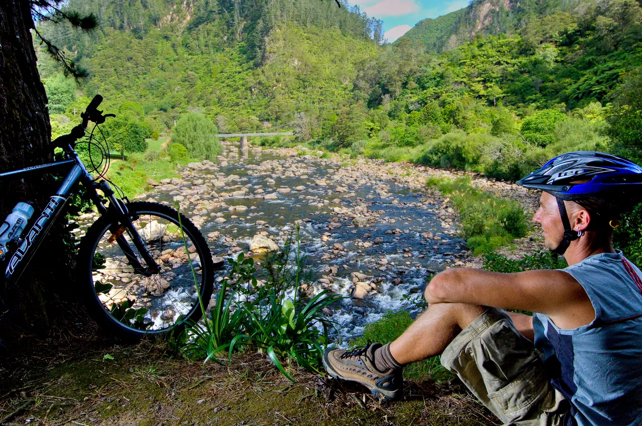 Cycling the Hauraki Rail Trail