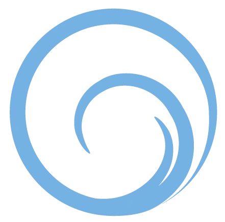 Paradise Coast - WEB - O logo blue