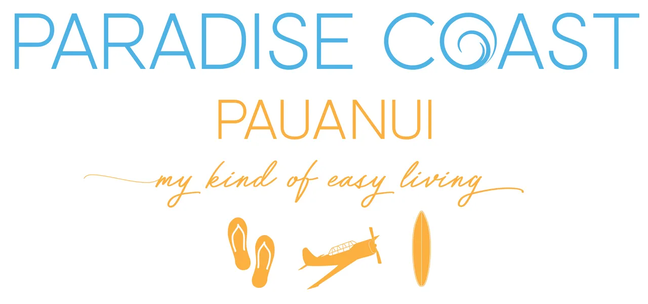 Paradise Coast - Pauanui - PRINT - Logo My kind of easy colour