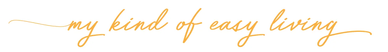 Paradise Coast - PRINT - Tagline - Easy living orange