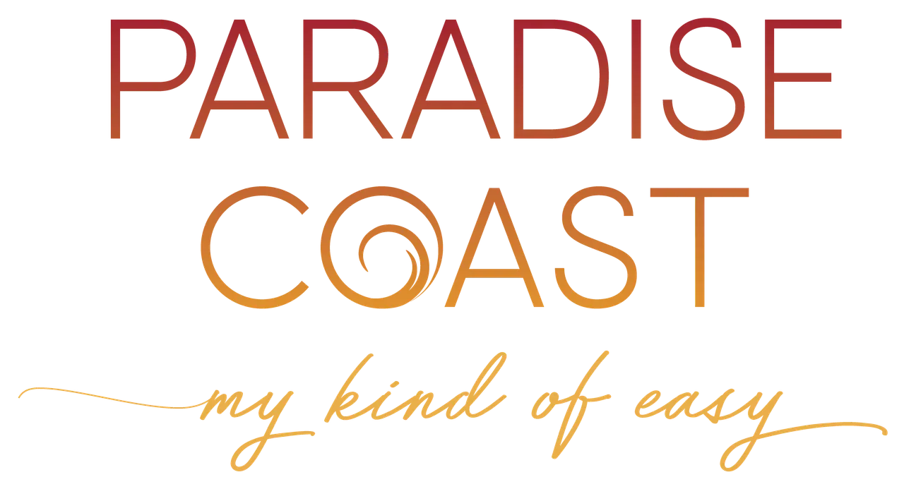Paradise Coast - PRINT - Vertical logo colour