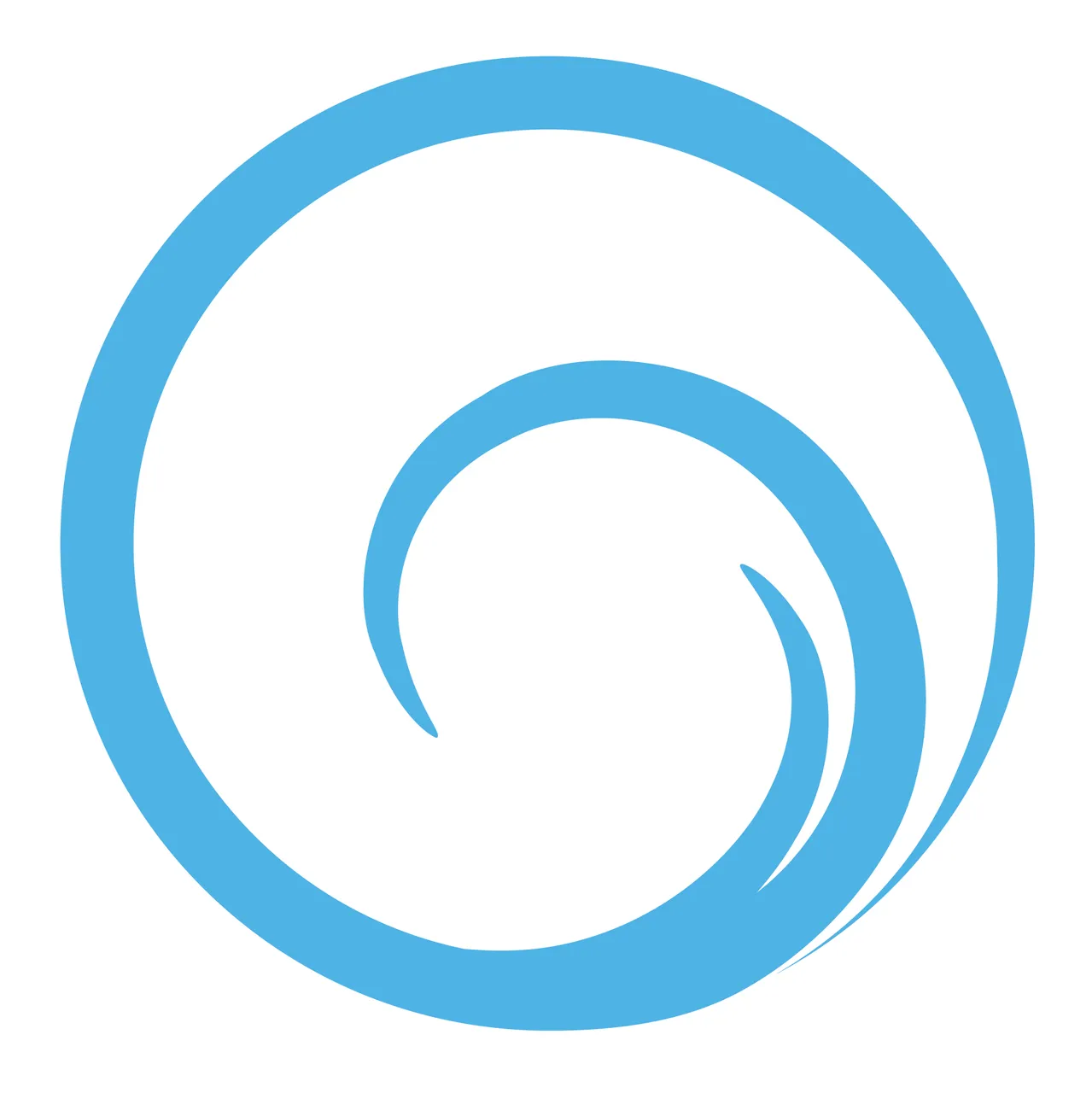 Paradise Coast - PRINT - O logo blue