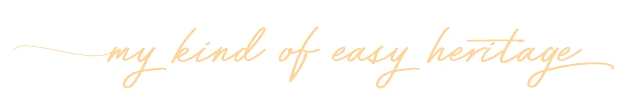 Paradise Coast - PRINT - Tagline - Easy heritage light orange