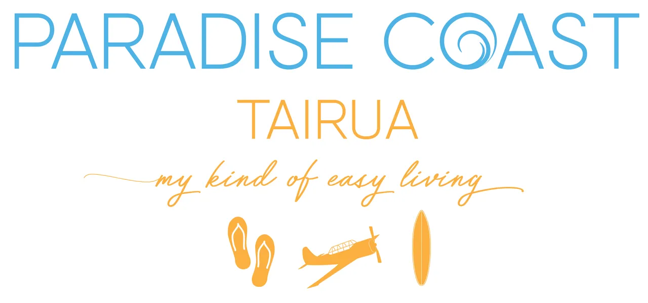 Paradise Coast - Tairua - PRINT - Logo My kind of easy colour
