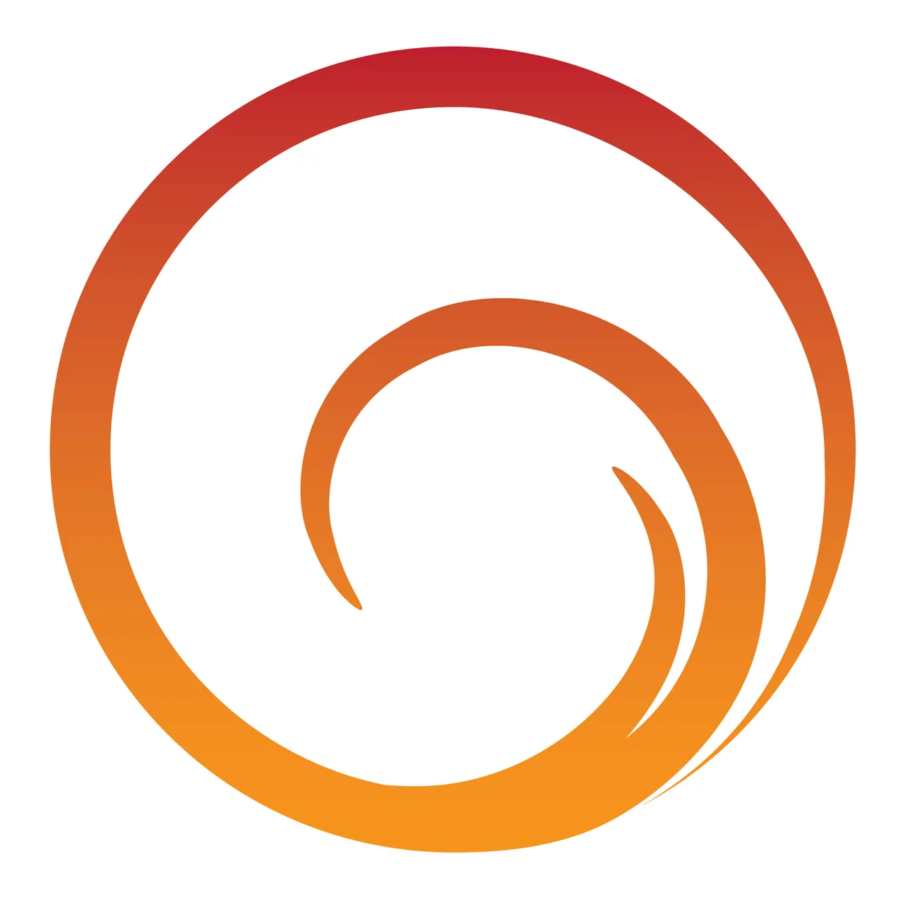 Paradise Coast - PRINT - O logo red-orange