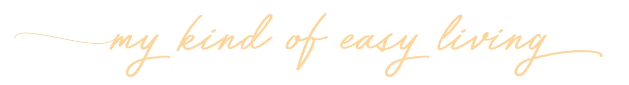 Paradise Coast - PRINT - Tagline - Easy living light orange