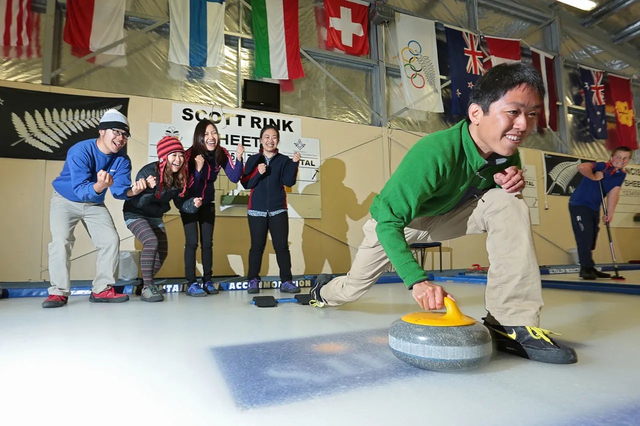 Curling at Naseby