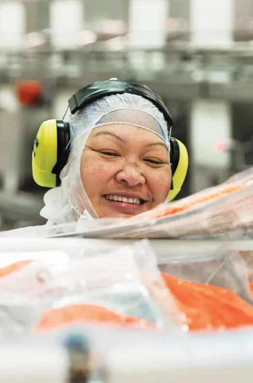 NZ King Salmon workers