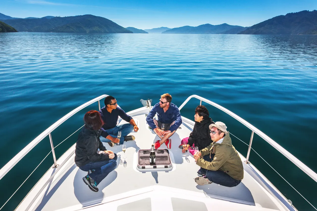 Team experiences in the Marlborough Sounds