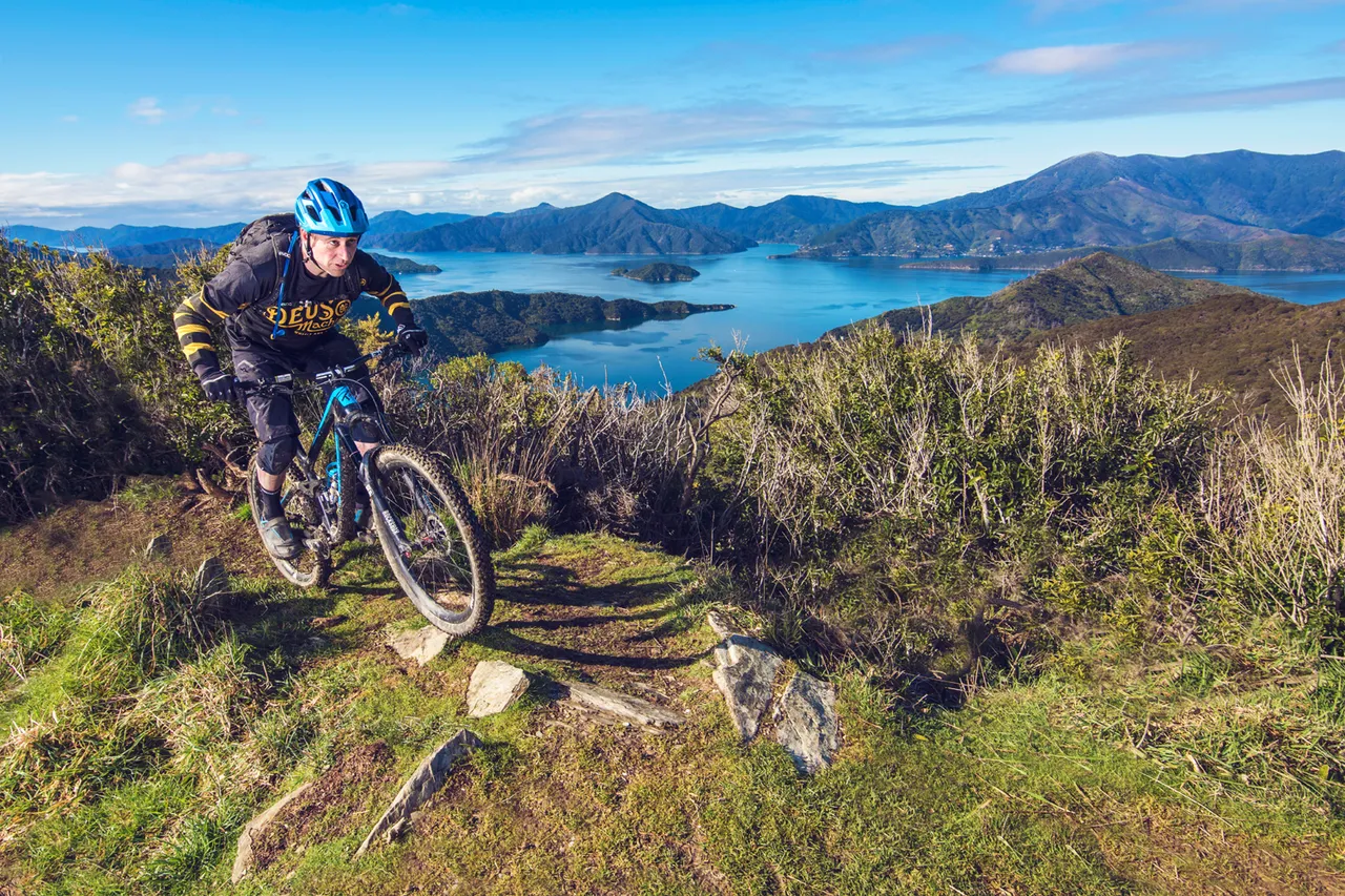Queen Charlotte Track biking