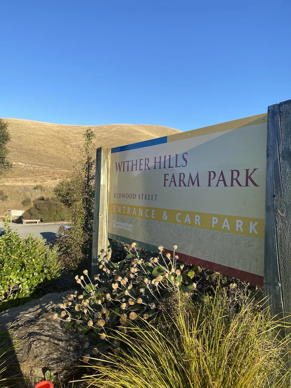 2026_03_05 Wither Hills Farm Park sign