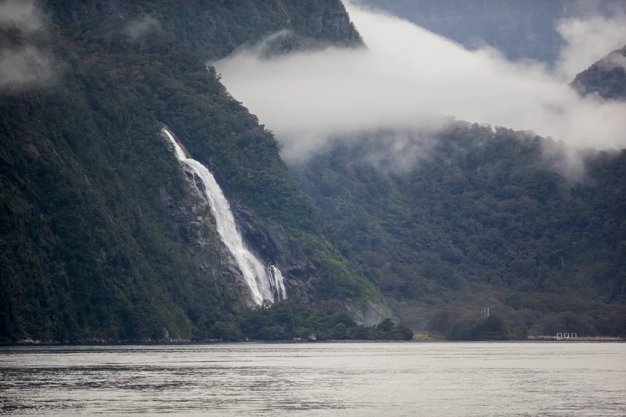 Milford Sound Waterfall