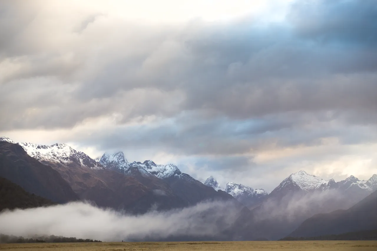 Eglinton Valley on the Road to Milford Sound