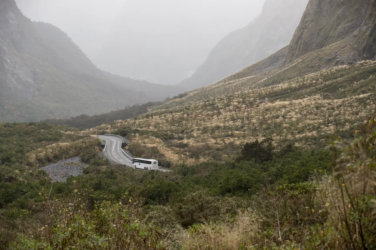 Driving to Milford Sound