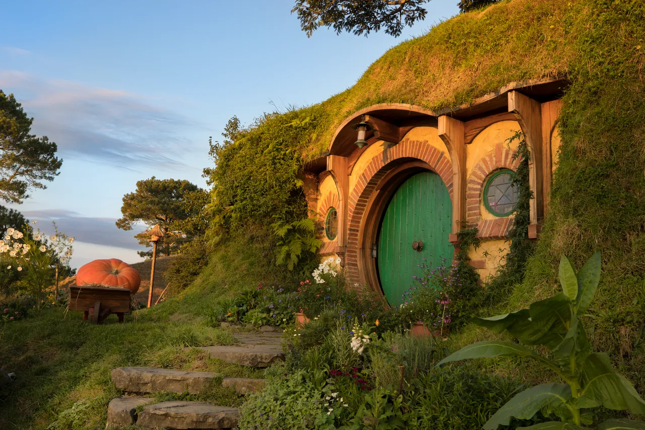 Sunrise at Hobbiton