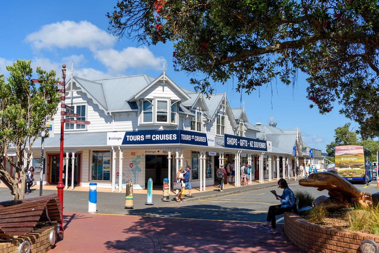The Maritime Building on Paihia waterfront