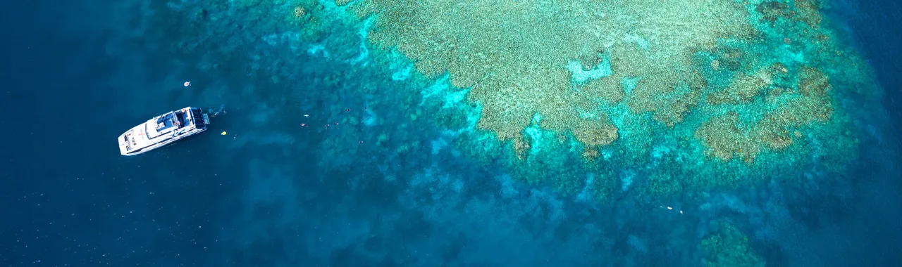 AquaQuest vessel aerial view