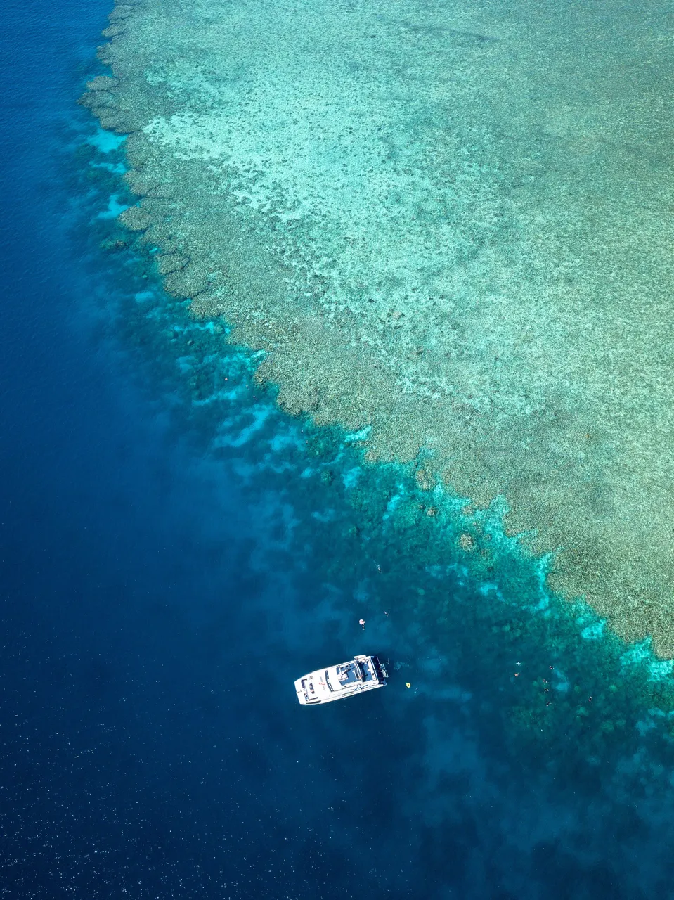 AquaQuest vessel aerial view