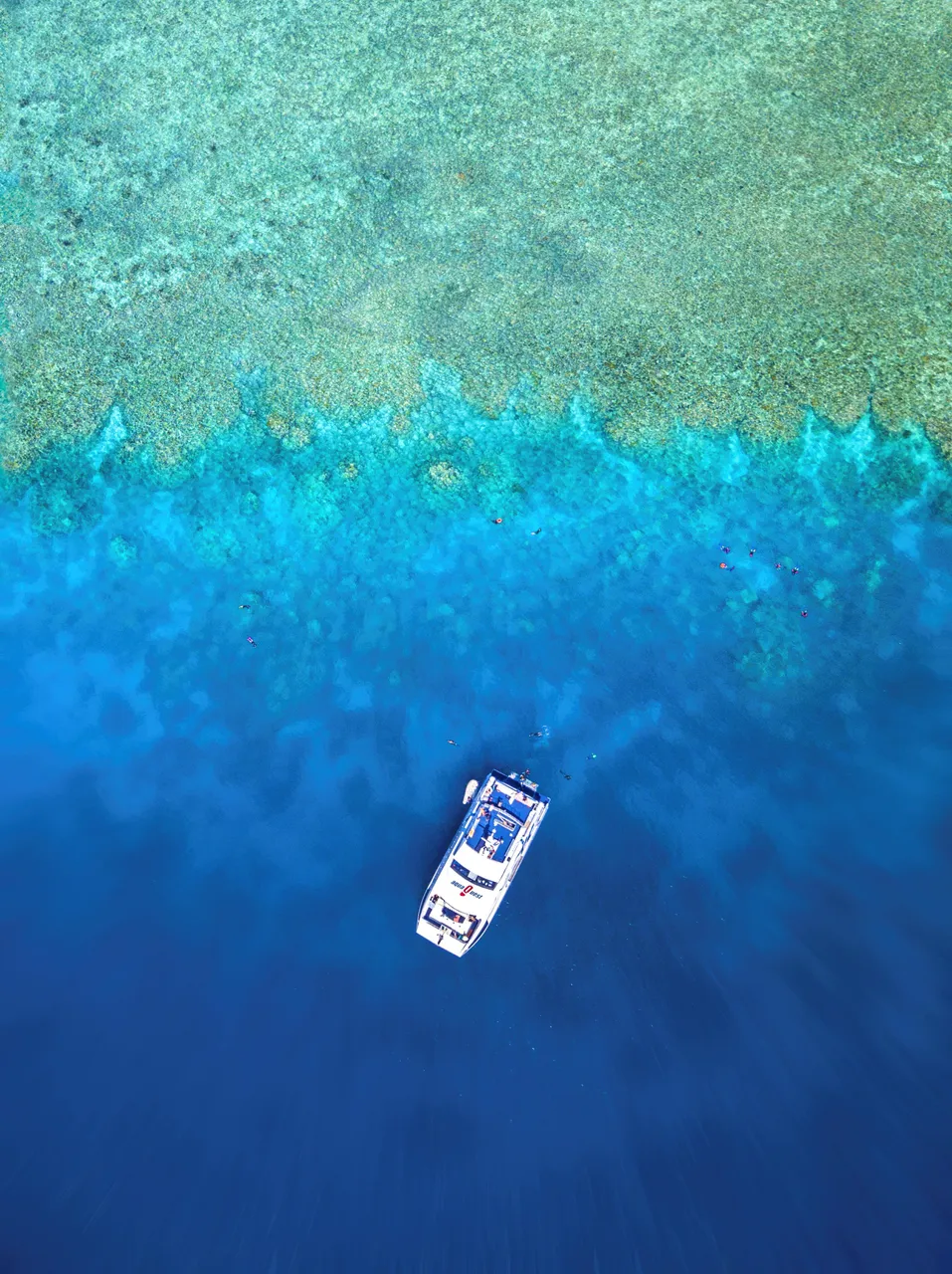 AquaQuest vessel aerial view