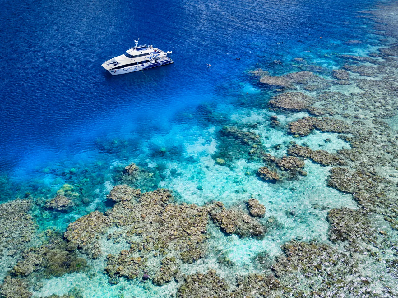 AquaQuest vessel aerial view