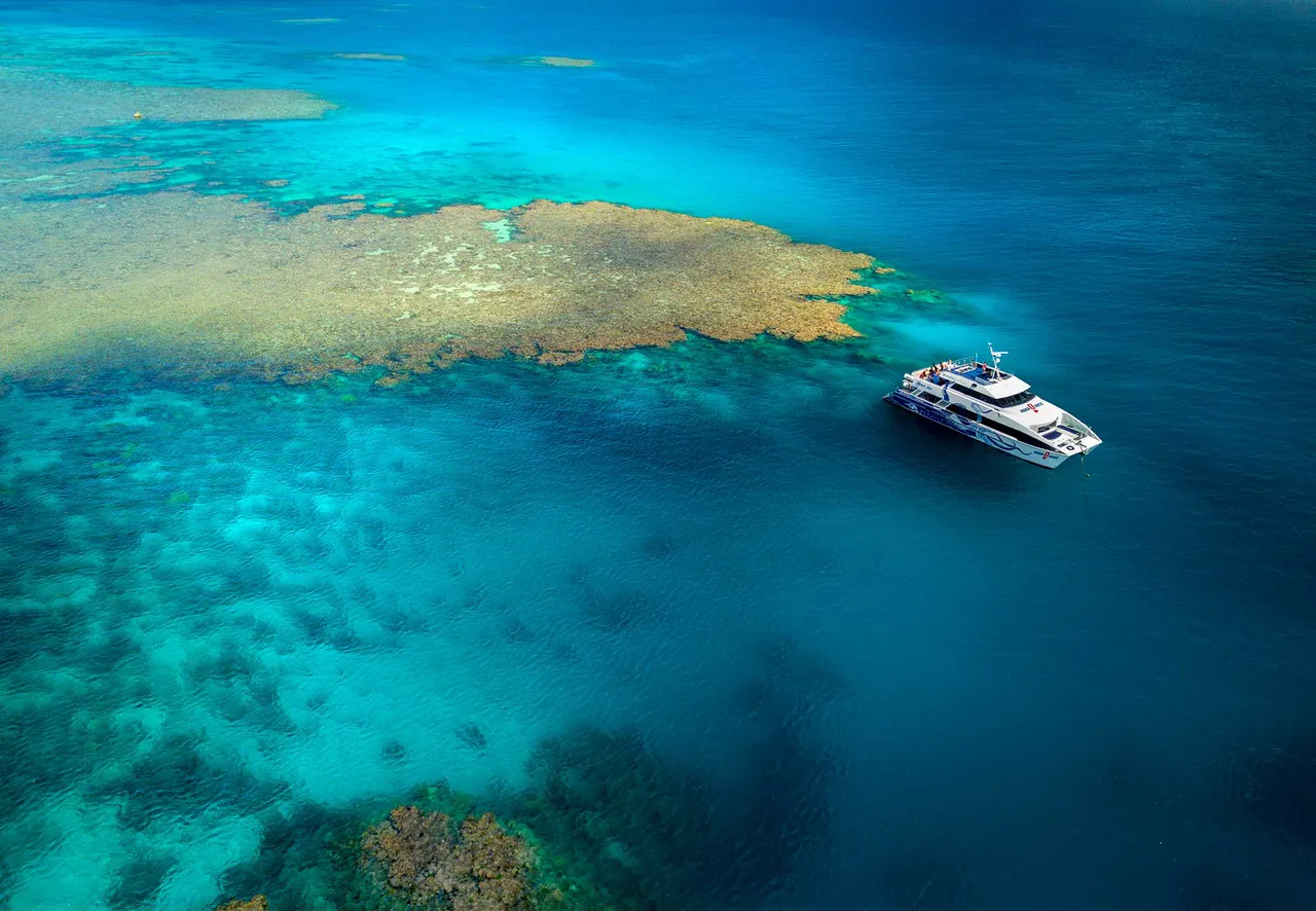 AquaQuest vessel aerial view