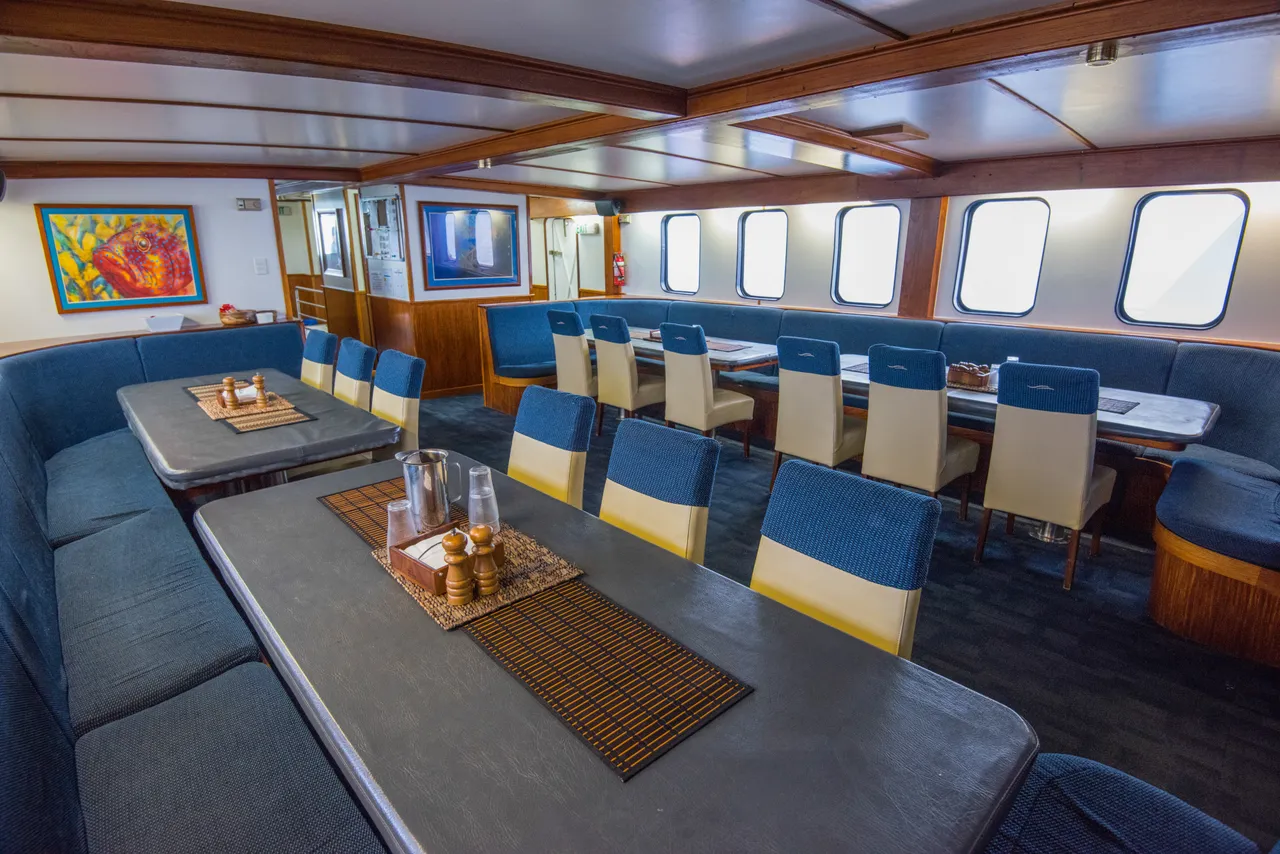 Spirit of Freedom dining room interior