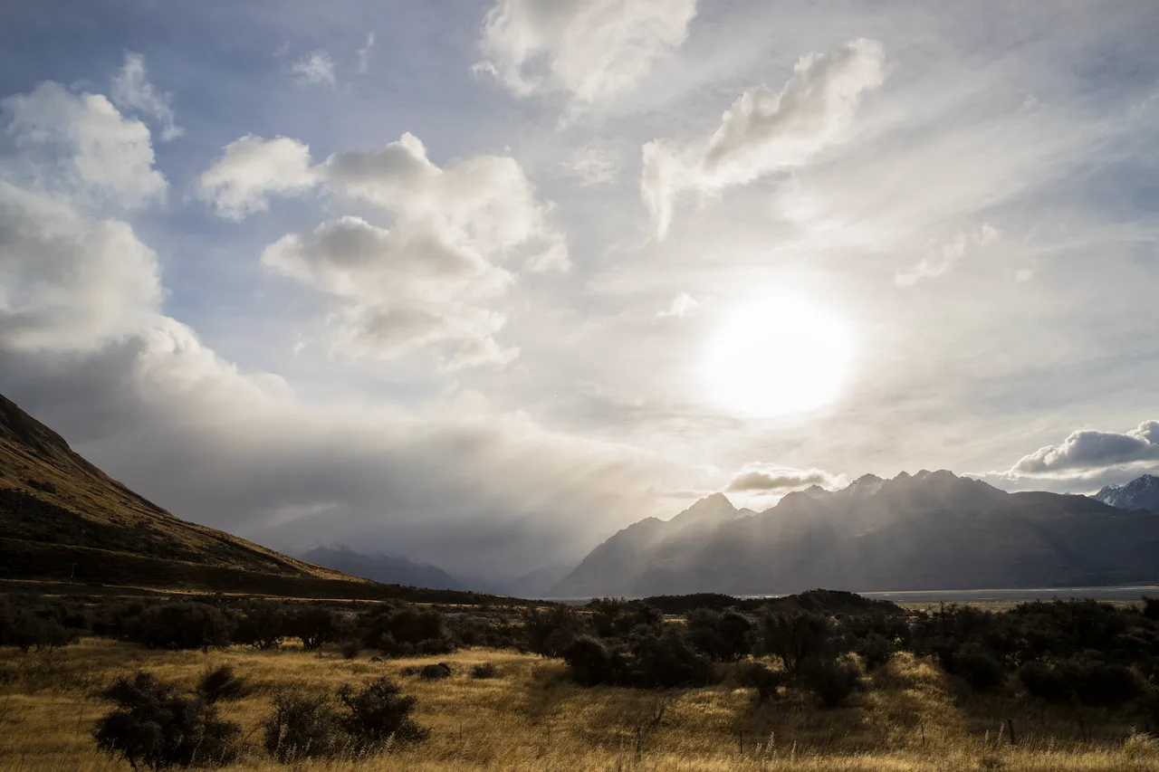 The Road to Mount Cook