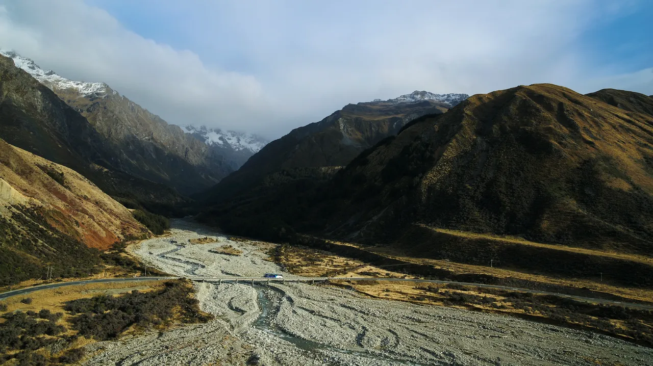 South Island Bridge Crossing to Mt Cook