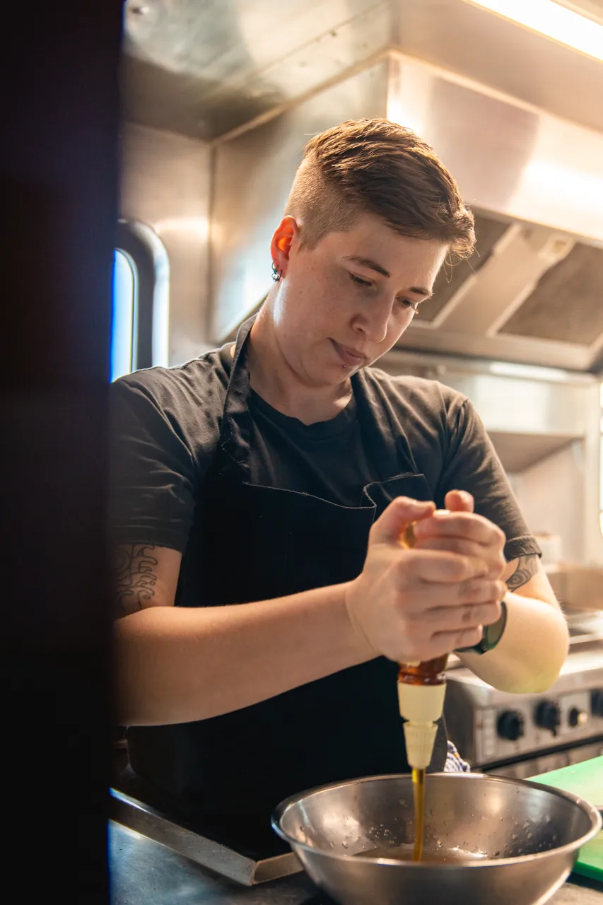 Spirit of Freedom Chef in Galley 01