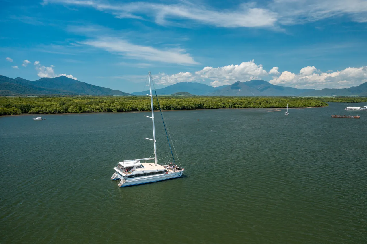 Spirit of Cairns cruising the Trinity Inlet