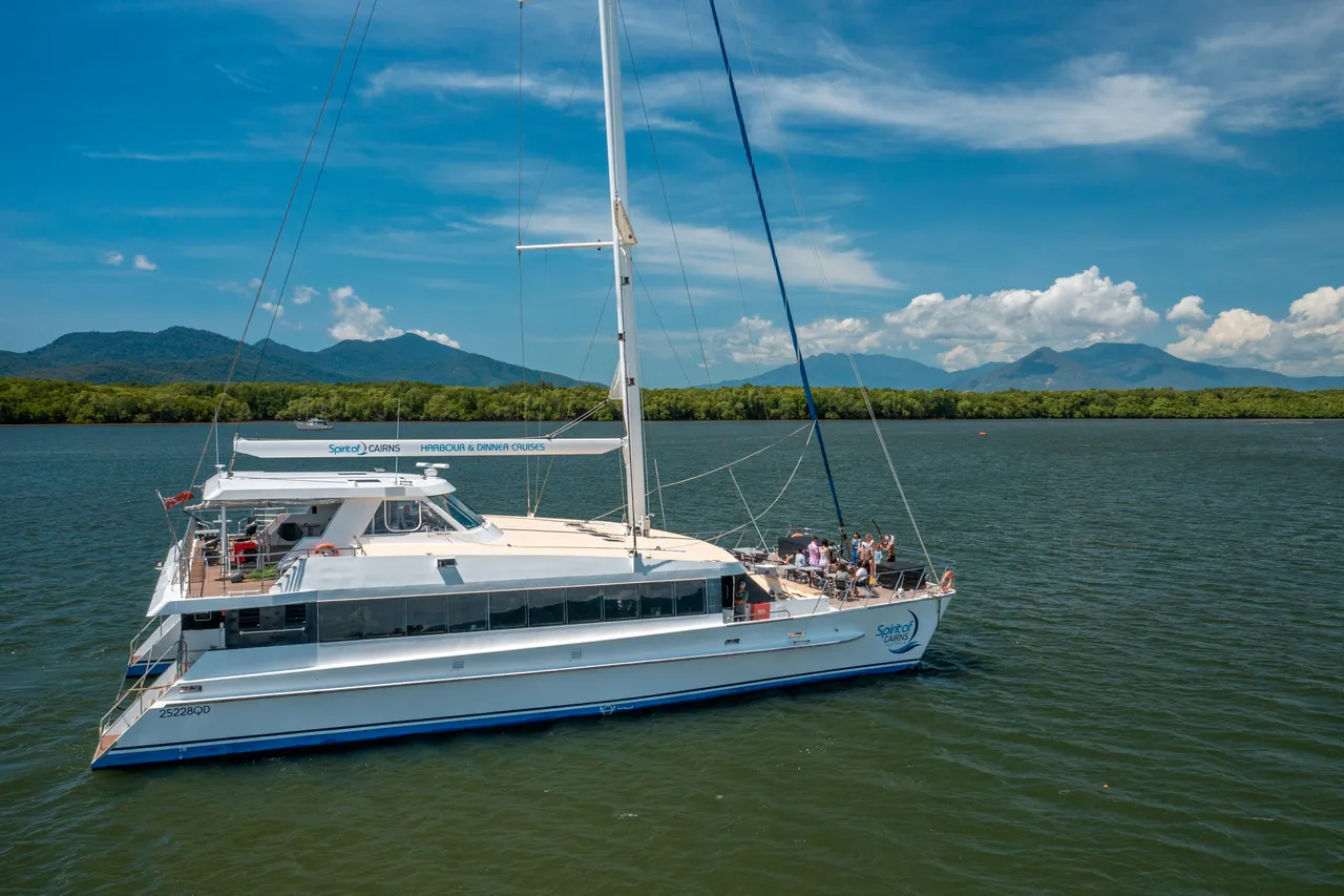 Spirit of Cairns cruising the Trinity Inlet
