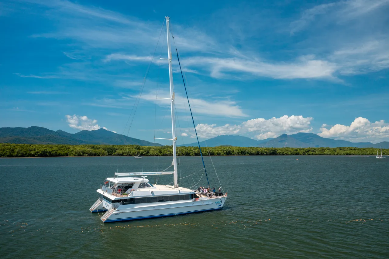 Spirit of Cairns cruising the Trinity Inlet
