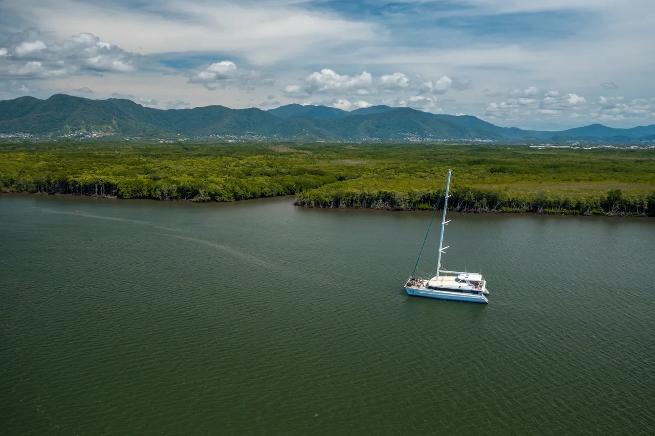 Spirit of Cairns cruising the Trinity Inlet