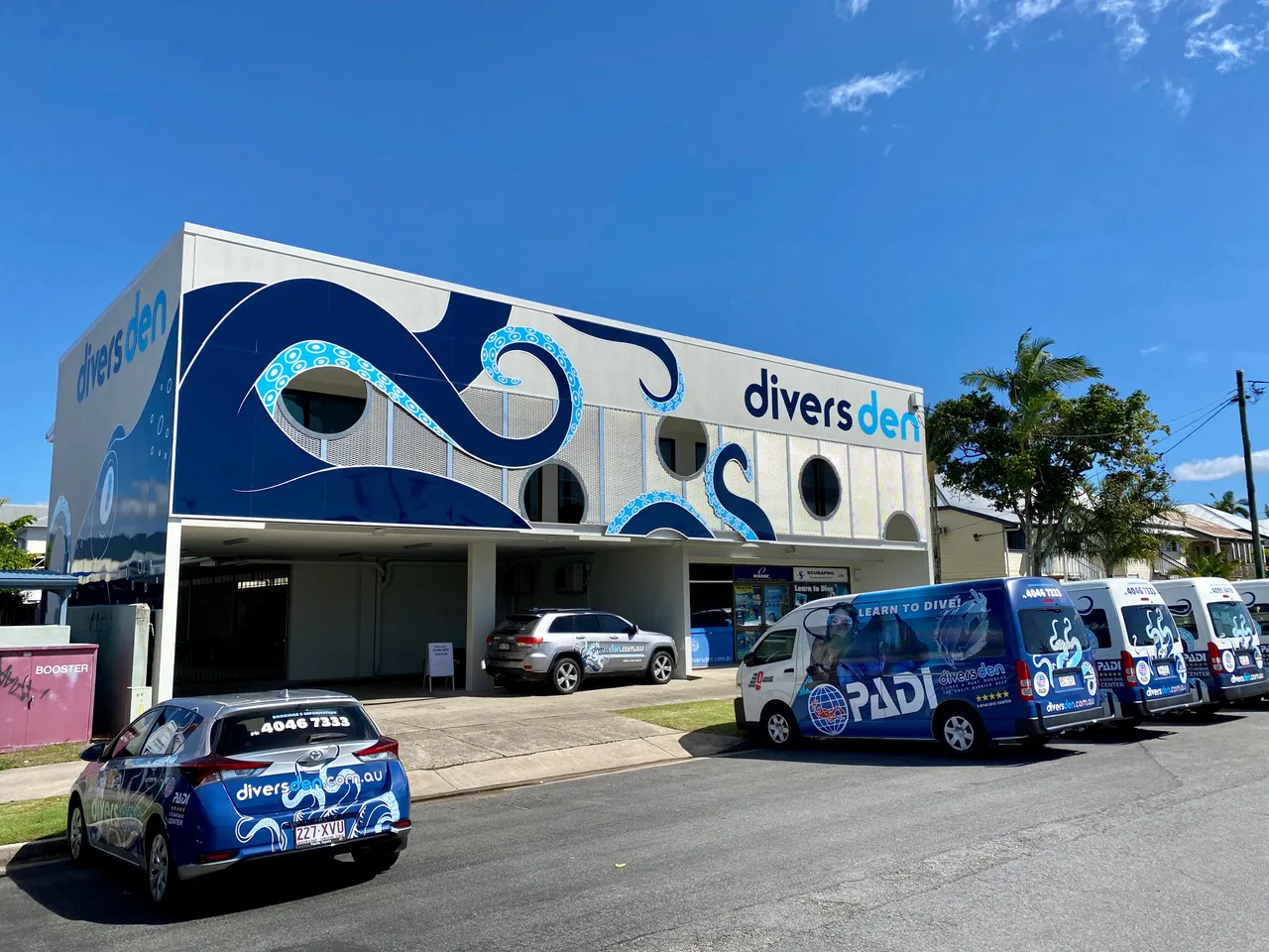 Divers Den Training Centre, Draper St, Cairns